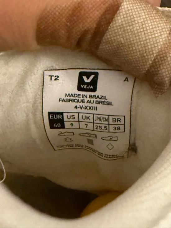 Veja Recife Leather White Steel - Picture 10 of 10